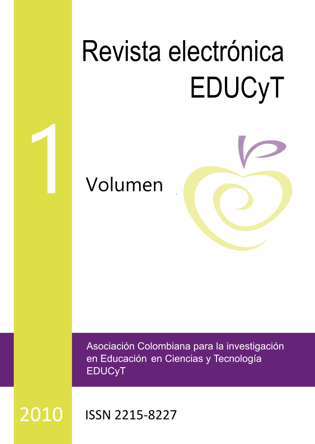 Revista electrónica EDUCyT 2010