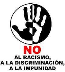 Logo del movimiento no al racismo