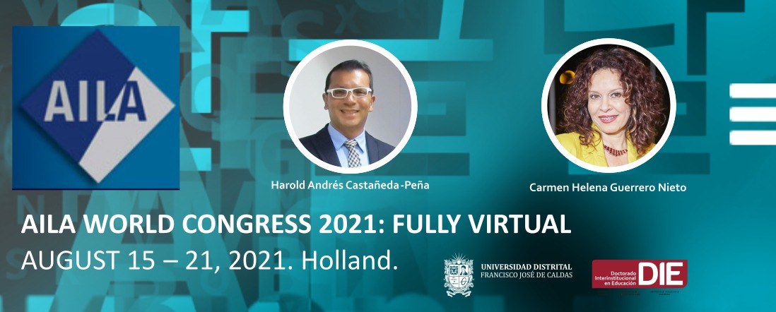 Harold Castañeda-Peña y Carmen Helena Guerrero participaron en AILA WORLD CONGRESS 2021