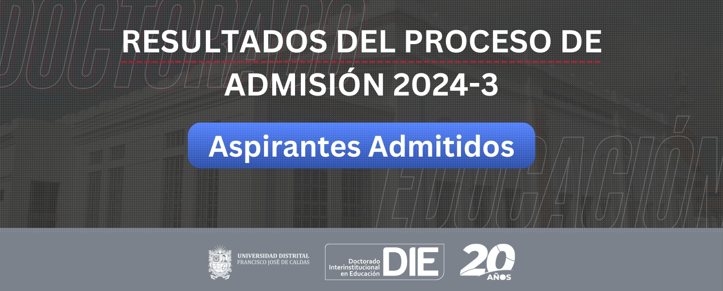 Aspirantes Admitidos Cohorte 2024-3