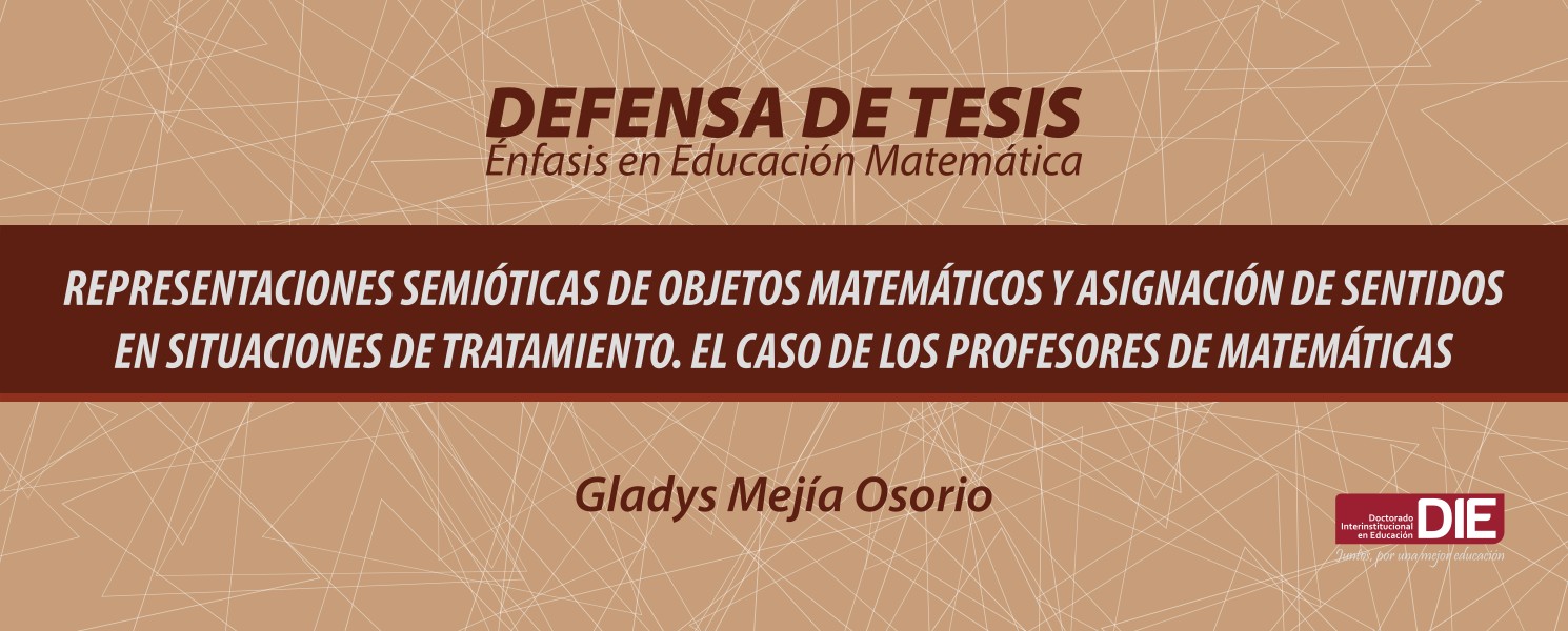 Defensa de Tesis Doctoral, Gladys Mejía Osorio