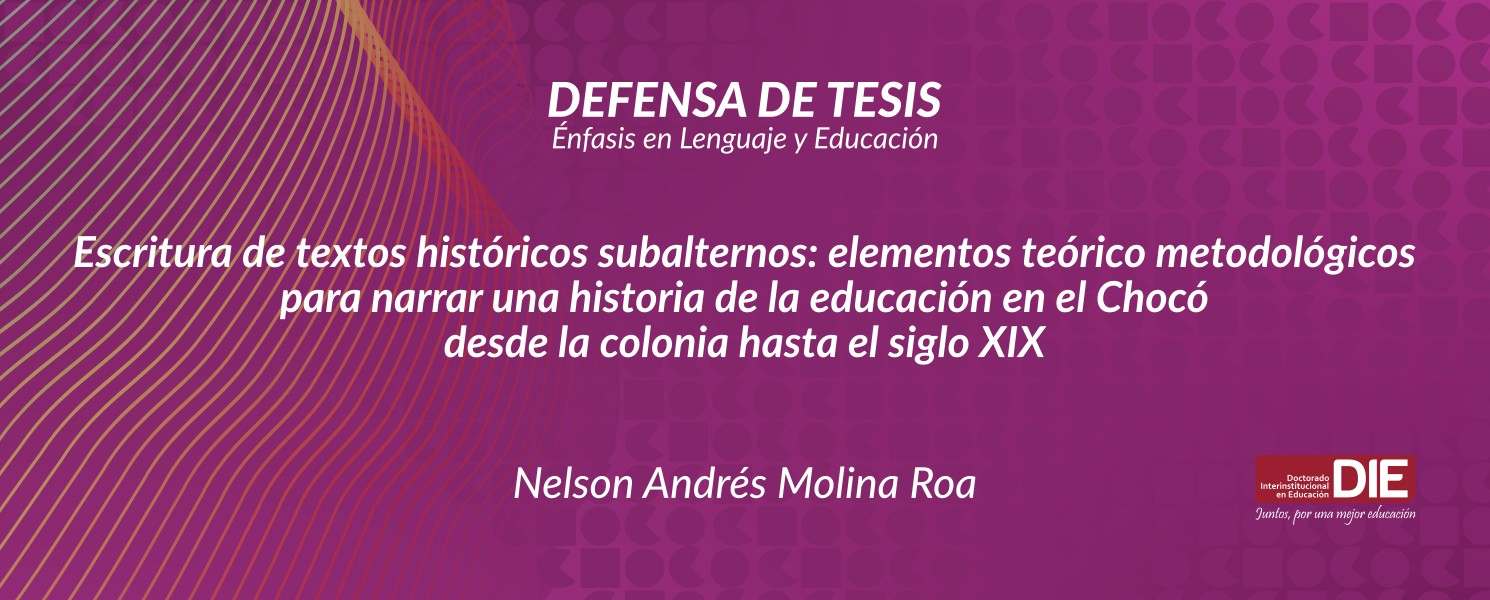 Defensa de Tesis Doctoral, Nelson Andrés Molina Roa