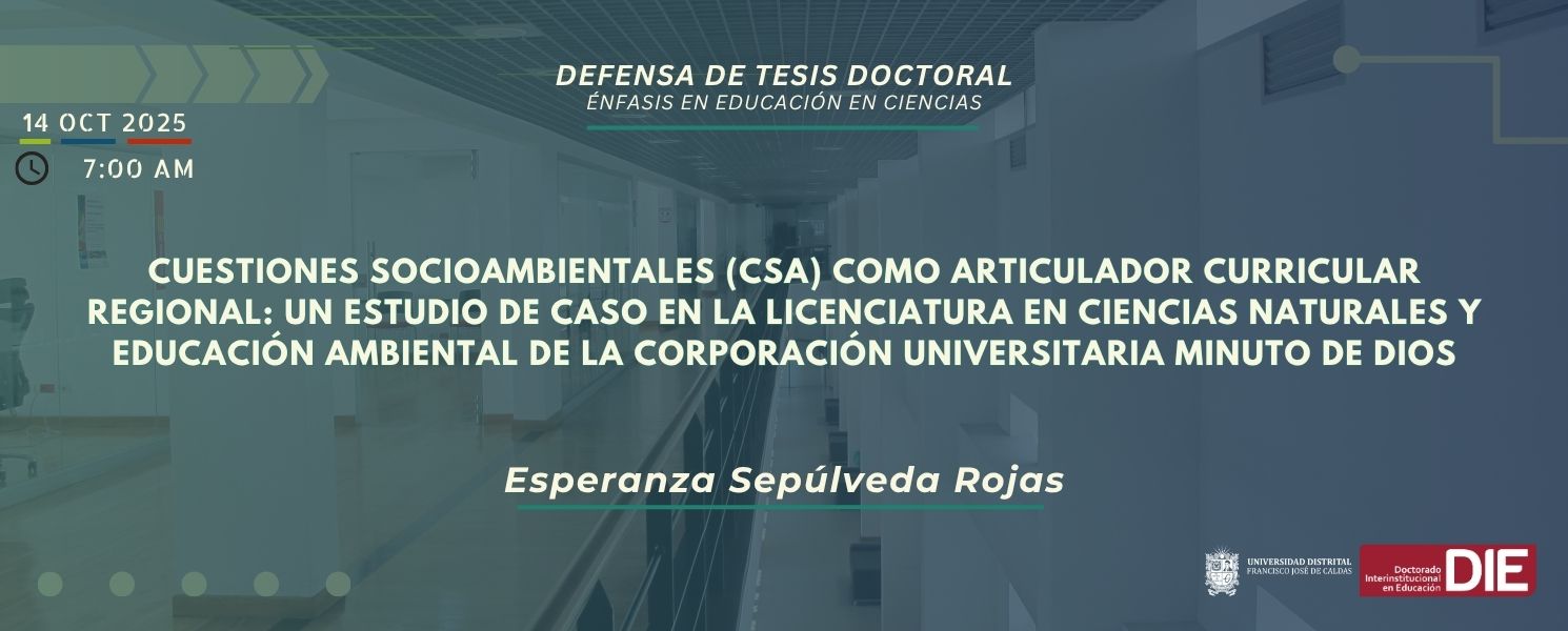 Defensa de Tesis Doctoral de Esperanza Sepúlveda Rojas