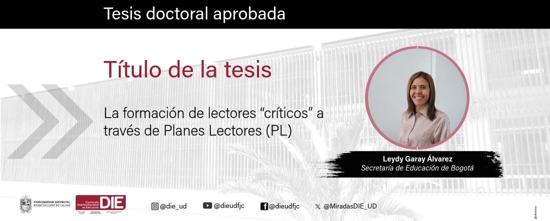 La lectura crítica como horizonte formativo