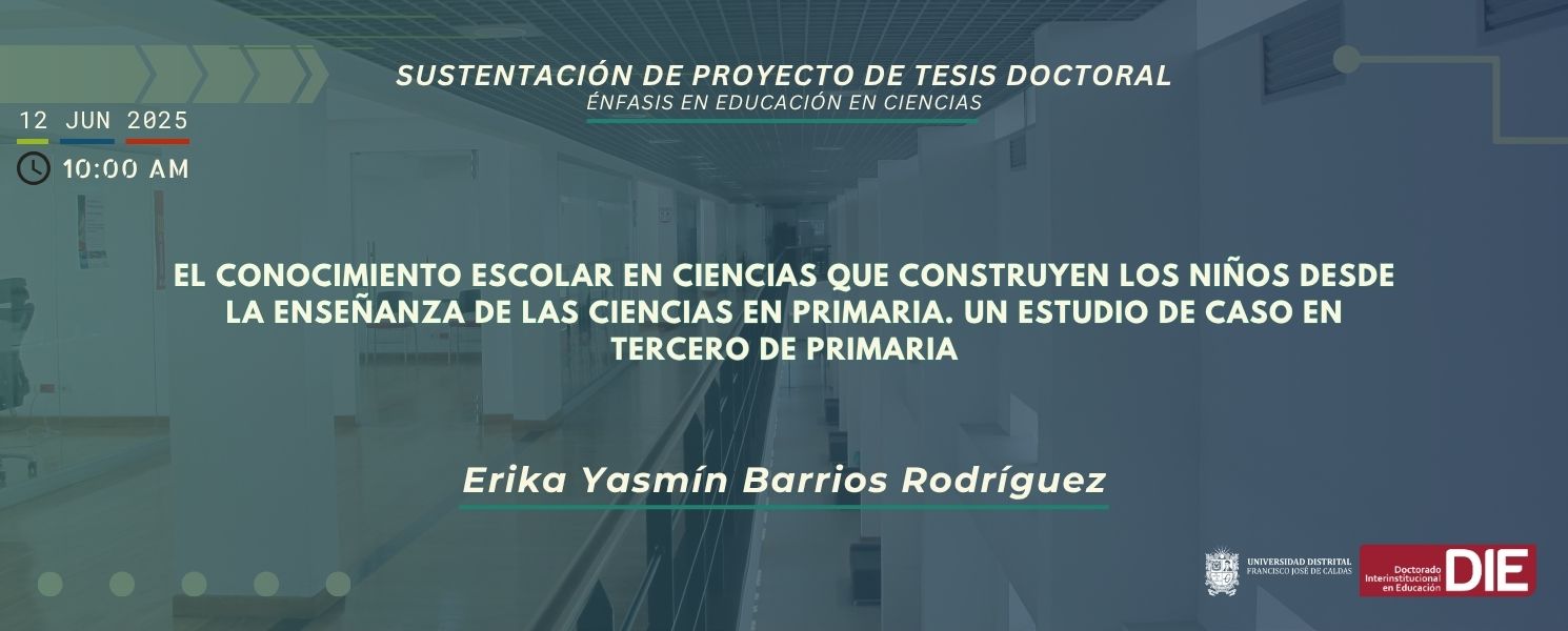 Sustentación del Proyecto de Tesis de Erika Yasmín Barrios Rodríguez