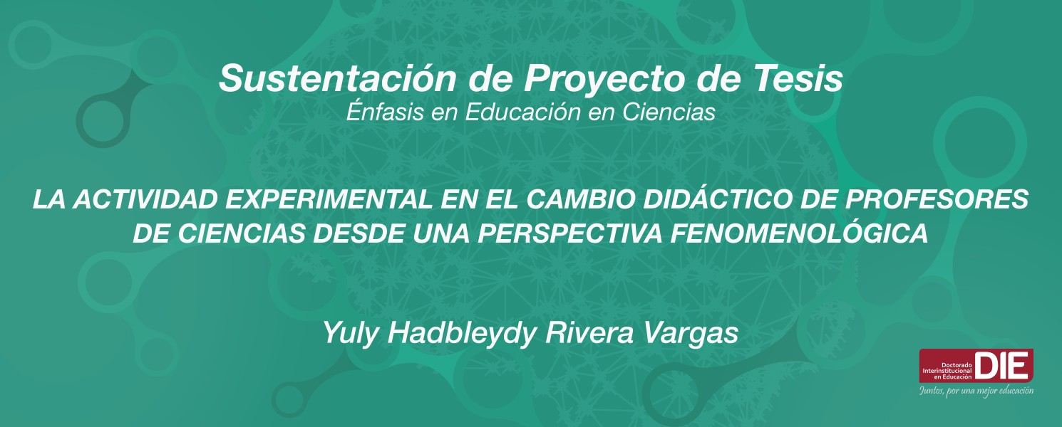 Sustentación pública del Proyecto de Tesis de Yuly Hadbleydy Rivera Vargas