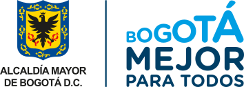 Logo de alcaldía de Bogotá