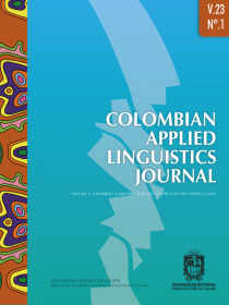 Colombian Applied Linguistics Journal, volumen 23