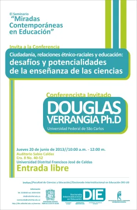afiche de Ciudadanía, Relaciones Ëtnico-Raciales y Educación: Desafíos y Potencialidades de la Enseñanza de las Ciencias