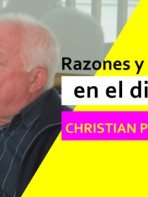 Banner por la conferencia de Christian Plantin 2018