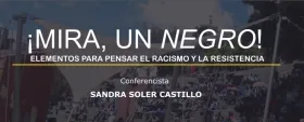 Banner de la conferencia de Sandra Soler