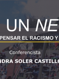 Banner de la conferencia de Sandra Soler