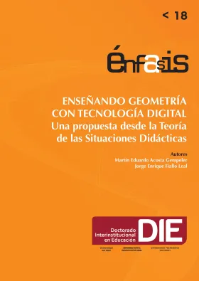 Portada del libro Enseñando geometría con tecnología digital