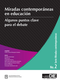 Portada del libro, Miradas Contemporáneas en Educación No. 2, publicaciones DIE