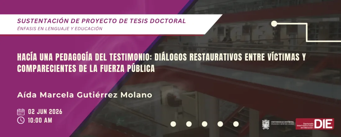 Sustentación del Proyecto de Tesis de Aída Marcela Gutiérrez Molano