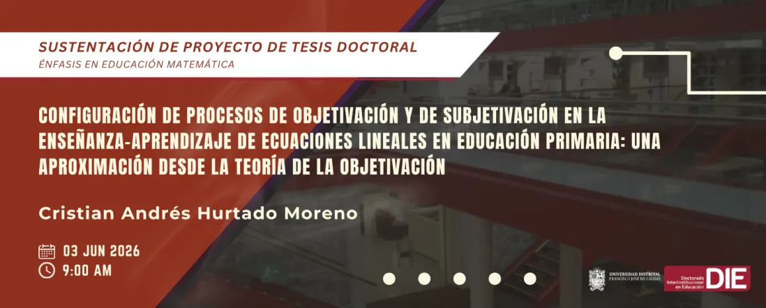 Sustentación del Proyecto de Tesis de Cristian Andrés Hurtado Moreno