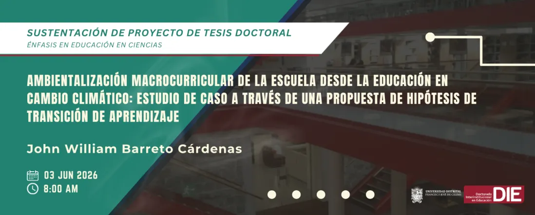 Sustentación del Proyecto de Tesis de John William Barreto Cárdenas