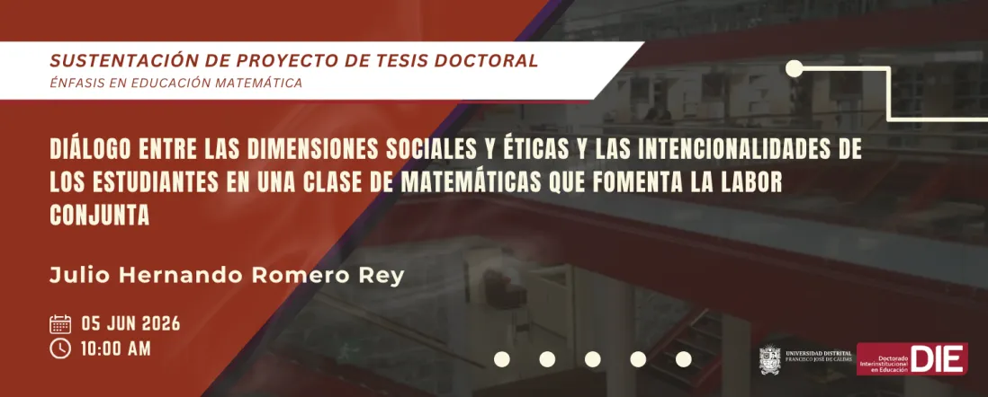 Sustentación del Proyecto de Tesis de Julio Hernando Romero Rey