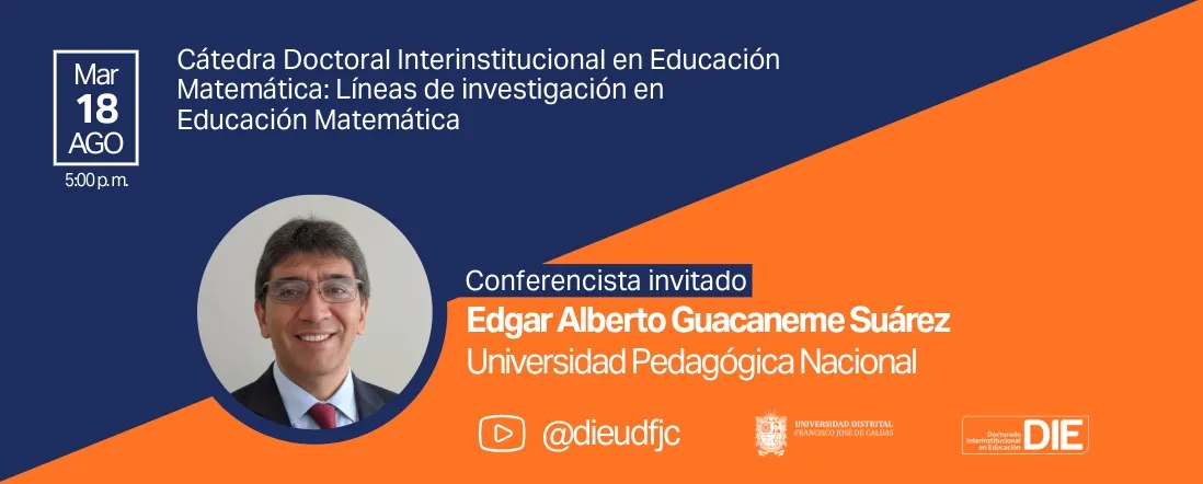 Cátedra Doctoral Interinstitucional en Educación Matemática 2026-08-18