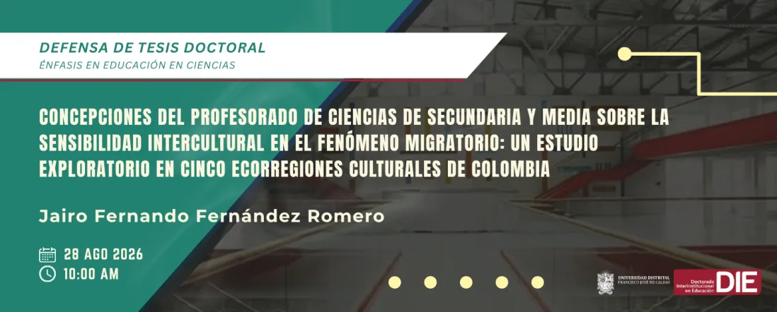 Defensa de Tesis Doctoral de Jairo Fernando Fernández Romero