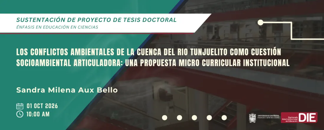 Sustentación del Proyecto de Tesis de Sandra Milena Aux Bello