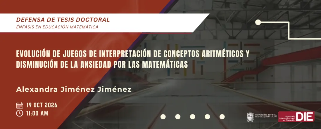 Defensa de Tesis Doctoral de Alexandra Jiménez Jiménez