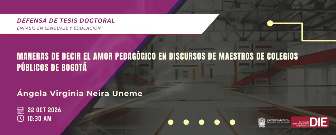 Defensa de Tesis Doctoral de Ángela Virginia Neira Uneme