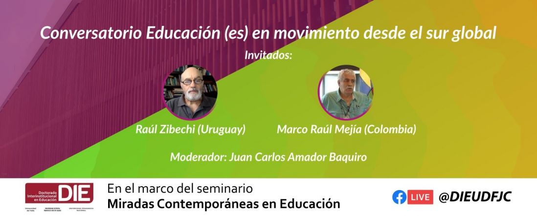 Conversatorio Educación (es) en movimiento desde el sur global