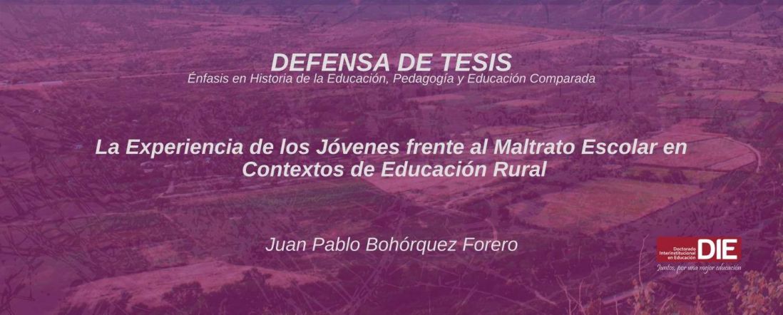 Defensa de Tesis Doctoral, Juan Pablo Bohórquez Forero