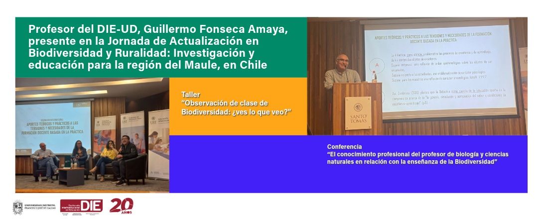 Guillermo Fonseca Amaya presente en la Jornada de Actualización en Biodiversidad y Ruralidad