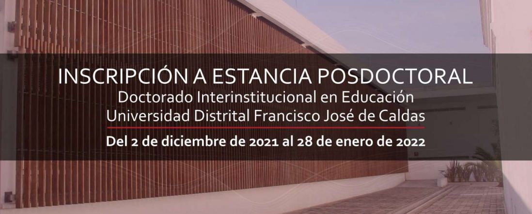 Inscripciones abiertas Posdoctorado en Educación 2022