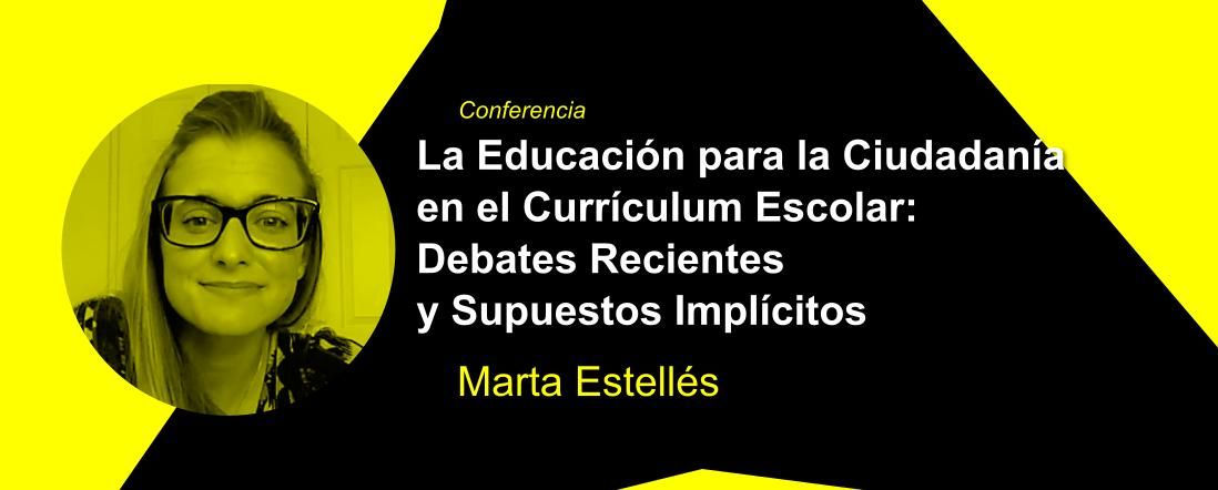 Banner de la conferencia de Marta Estellés en el DIE-UD 2019