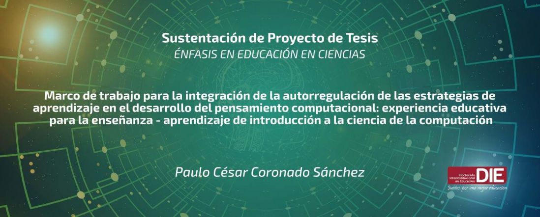 Sustentación pública del Proyecto de Tesis de Paulo César Coronado Sánchez