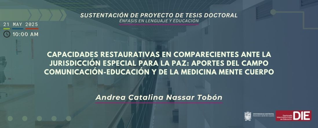 Sustentación del Proyecto de Tesis de Andrea Catalina Nassar Tobón