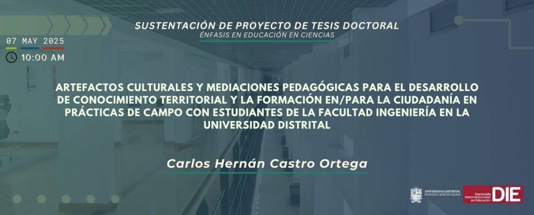 Sustentación del Proyecto de Tesis de Carlos Hernán Castro Ortega