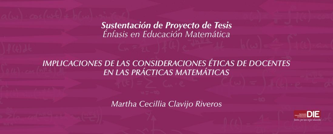 Sustentación del Proyecto de Tesis de Martha Cecillia Clavijo Riveros