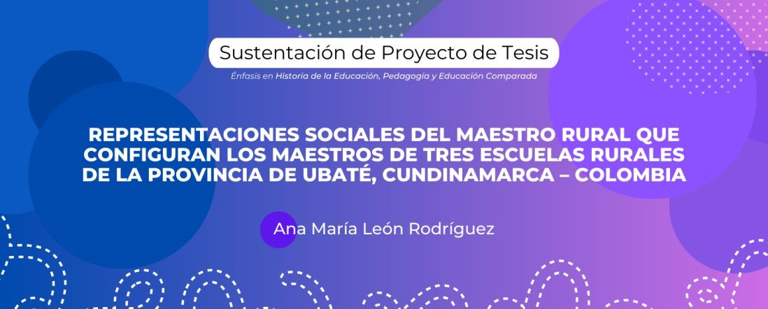 Sustentación del Proyecto de Tesis de Ana María León Rodríguez