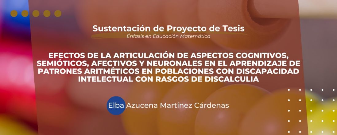Sustentación del Proyecto de Tesis de Elba Azucena Martínez Cárdenas