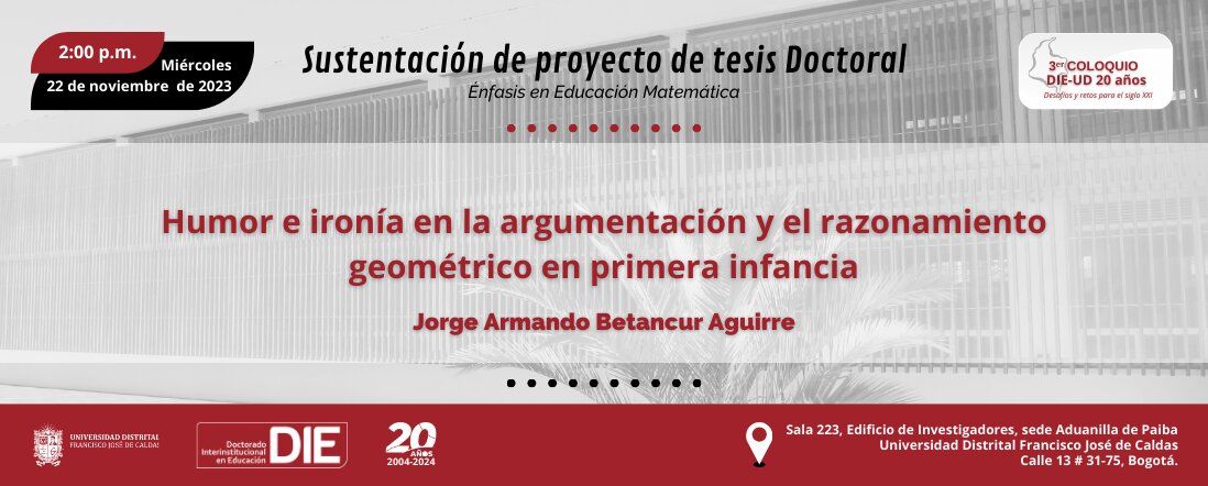 Sustentación del Proyecto de Tesis de Jorge Armando Betancur Aguirre