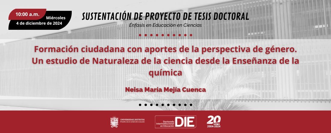 Sustentación del Proyecto de Tesis de Neisa María Mejía Cuenca