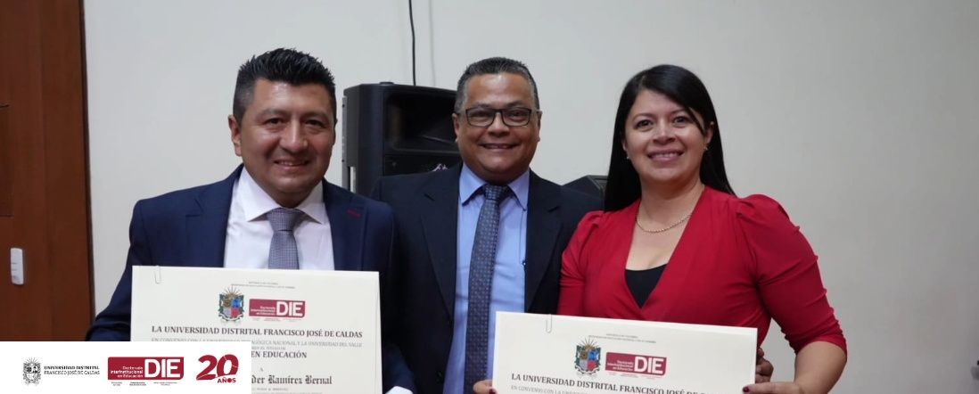 Una ceremonia inolvidable: el grado de doctor en educación para Henry Ramírez y Nathaly Guerrero