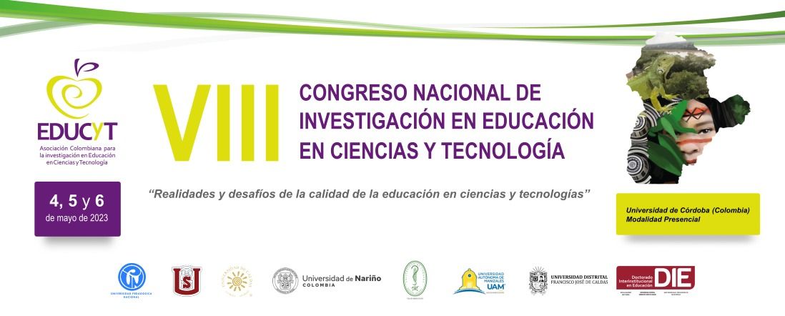 VIII Congreso Nacional de Investigación en Educación en Ciencias y Tecnología