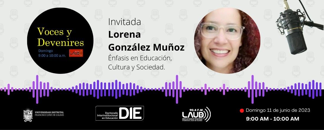 Voces y Devenires con Lorena González Muñoz