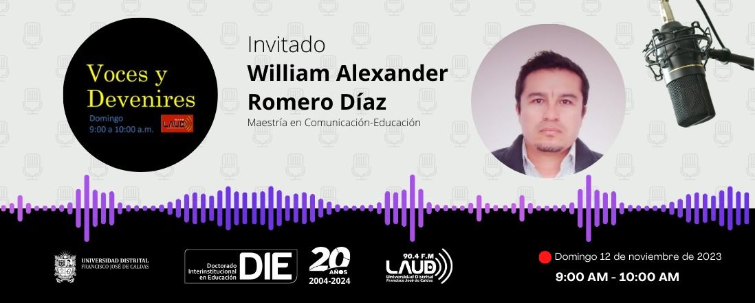 Voces y Devenires con William Alexander Romero Díaz