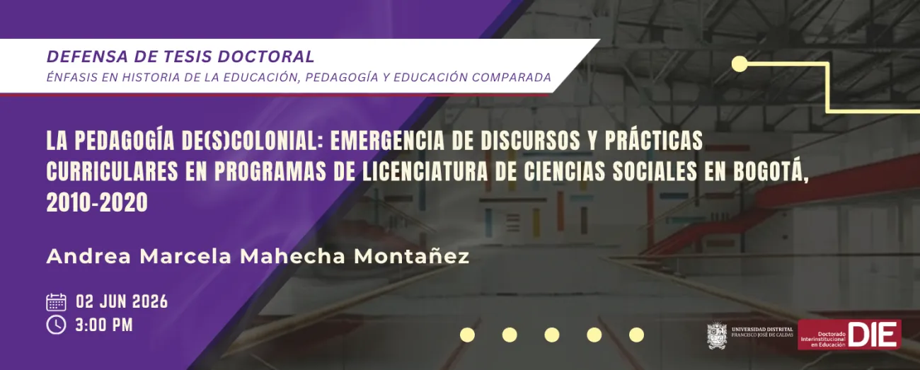 Defensa de Tesis Doctoral de Andrea Marcela Mahecha Montañez