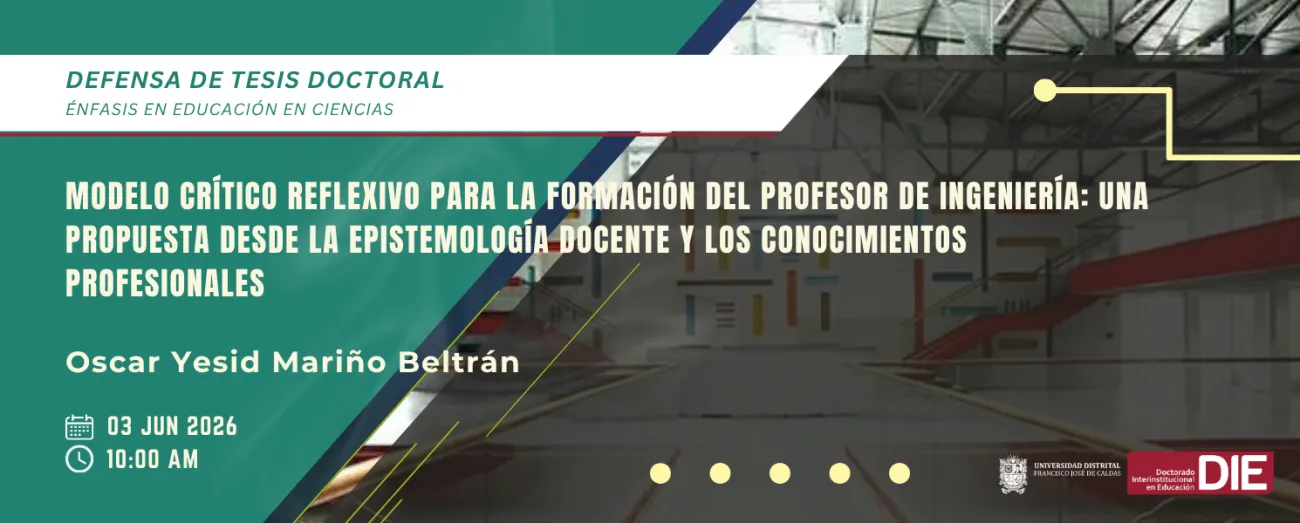 Defensa de Tesis Doctoral de Oscar Yesid Mariño Beltrán