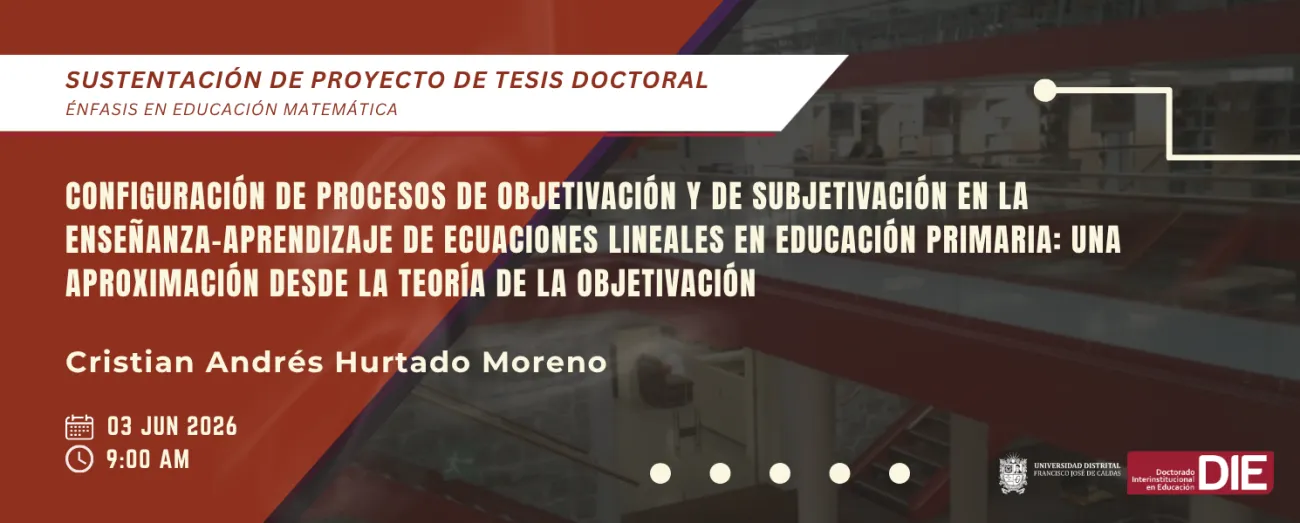 Sustentación del Proyecto de Tesis de Cristian Andrés Hurtado Moreno