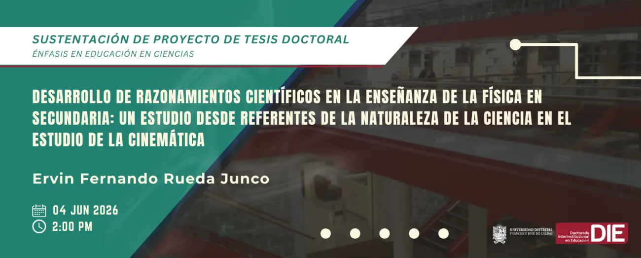 Sustentación del Proyecto de Tesis de Ervin Fernando Rueda Junco