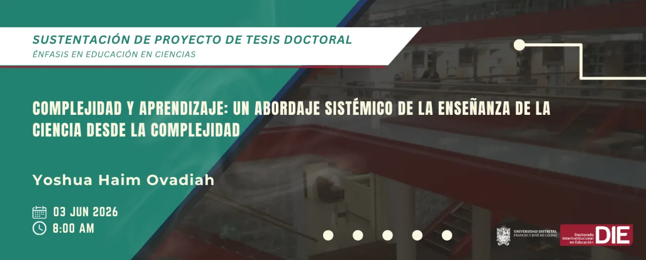Sustentación del Proyecto de Tesis de Yoshua Haim Ovadiah