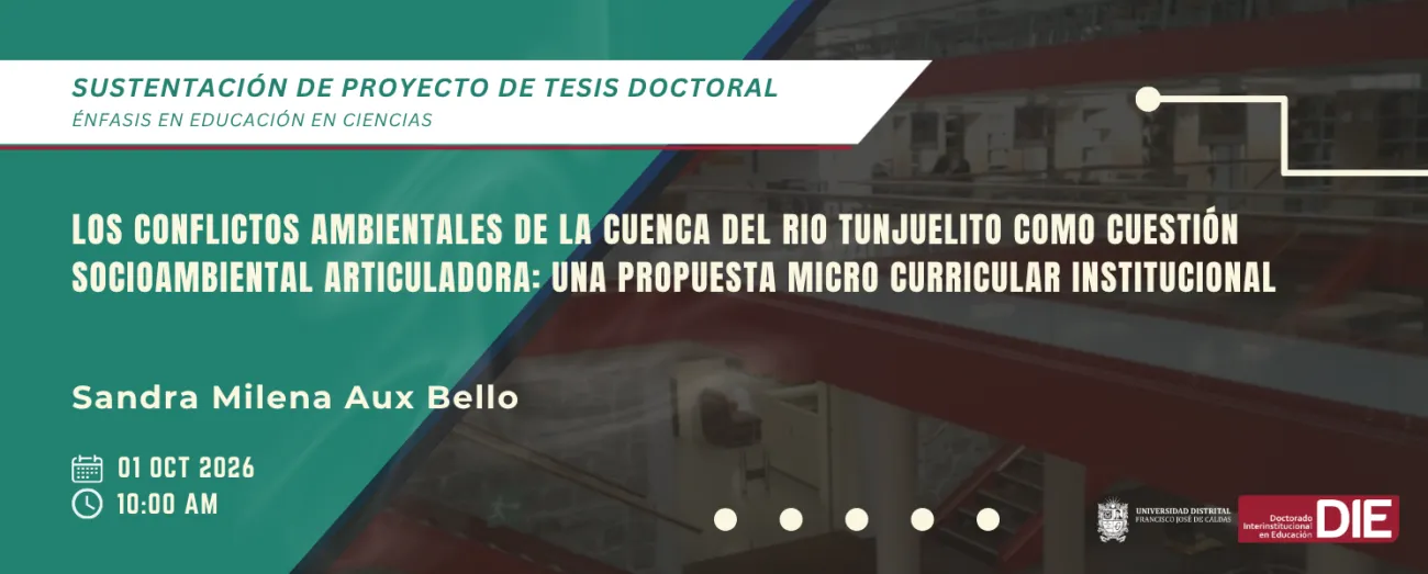Sustentación del Proyecto de Tesis de Sandra Milena Aux Bello